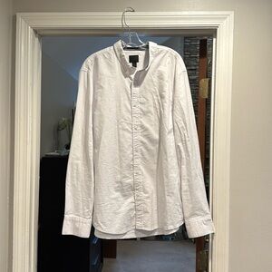 White mens dress shirt